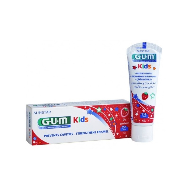 Pasta de dinti GUM Kids 2-6 ani 50ml