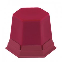 Ceara Geo cervicala rosu transparent Renfert