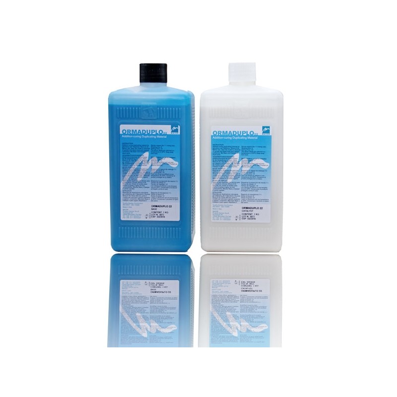 Silicon duplicare OrmaDuplo baza 1kg + catalizator 1 Kg Major