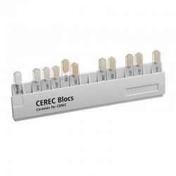CEREC Blocs C/C PC Shade Guide Sirona