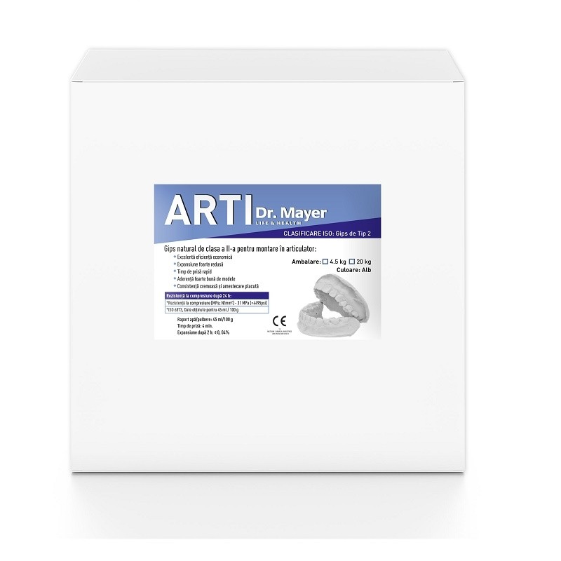 Gips Hiro Arti white 4,5 kg