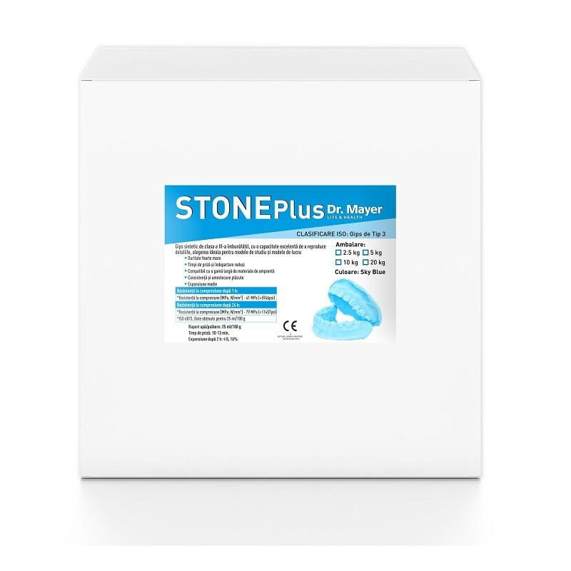 Gips HiroStone PLUS synthetic hard - blue 2.5kg