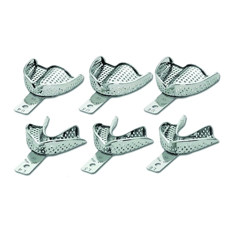 Set 6 linguri amprenta perforate Medenta