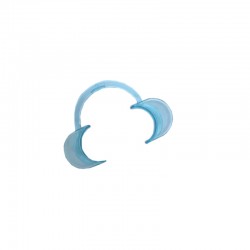 Departator bucal plastic albastru Bilkim