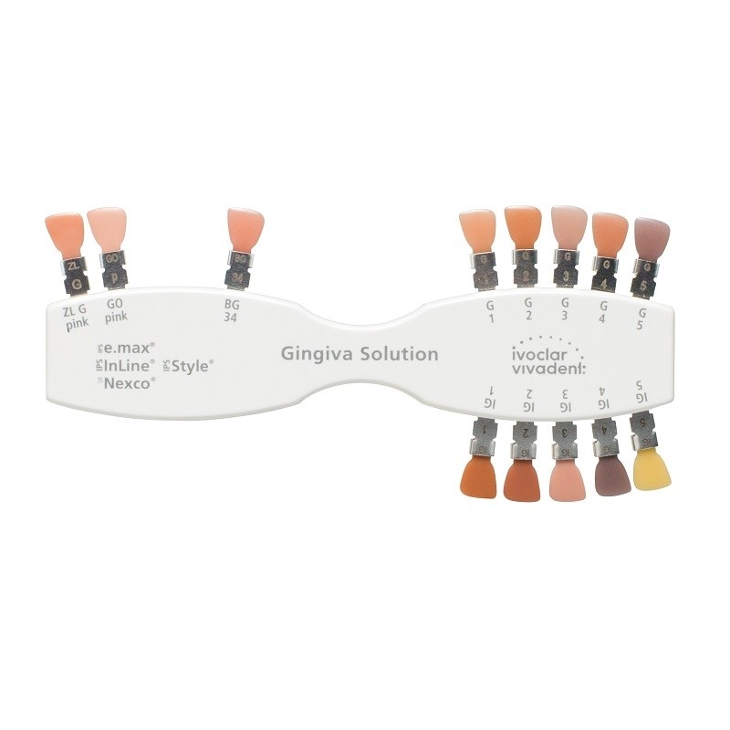 Cheie culori universale Gingiva Solution Ivoclar Vivadent