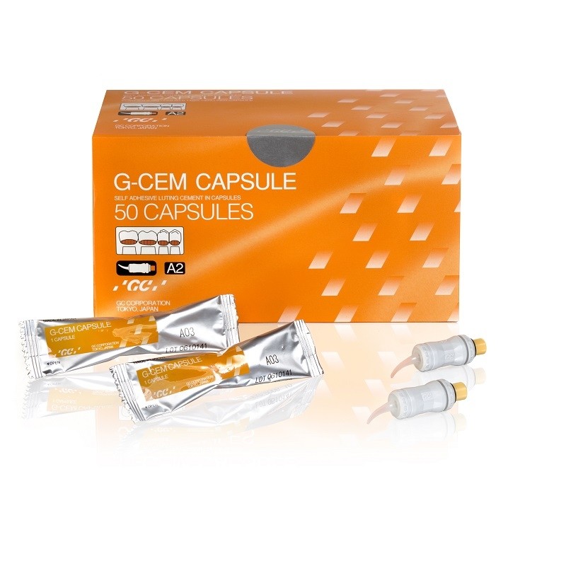 G-CEM CAPSULE TRANSPARENT  x50buc GC