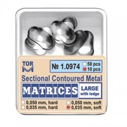 Matrici sectionate tip palodent 5mm Large cu bordura 50buc 1.0974