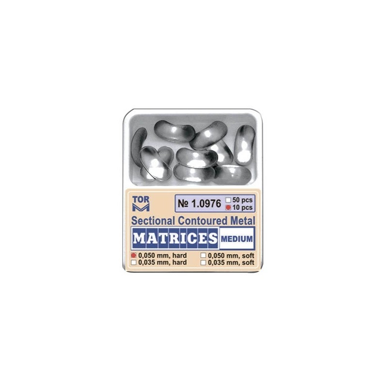 Matrici sectionate tip palodent 3.5mm Large 50buc 1.0976-50