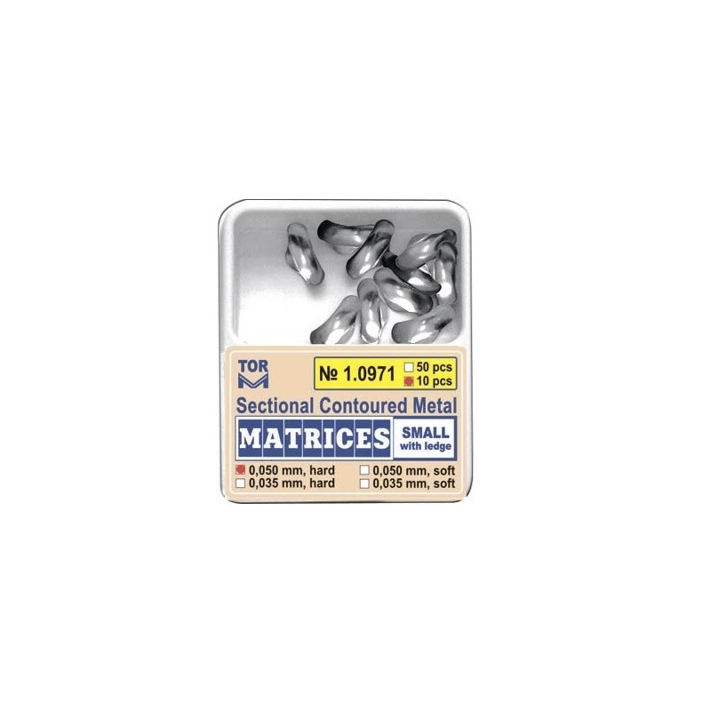 Matrici sectionate tip palodent 5mm Small 50buc 1.0971-50