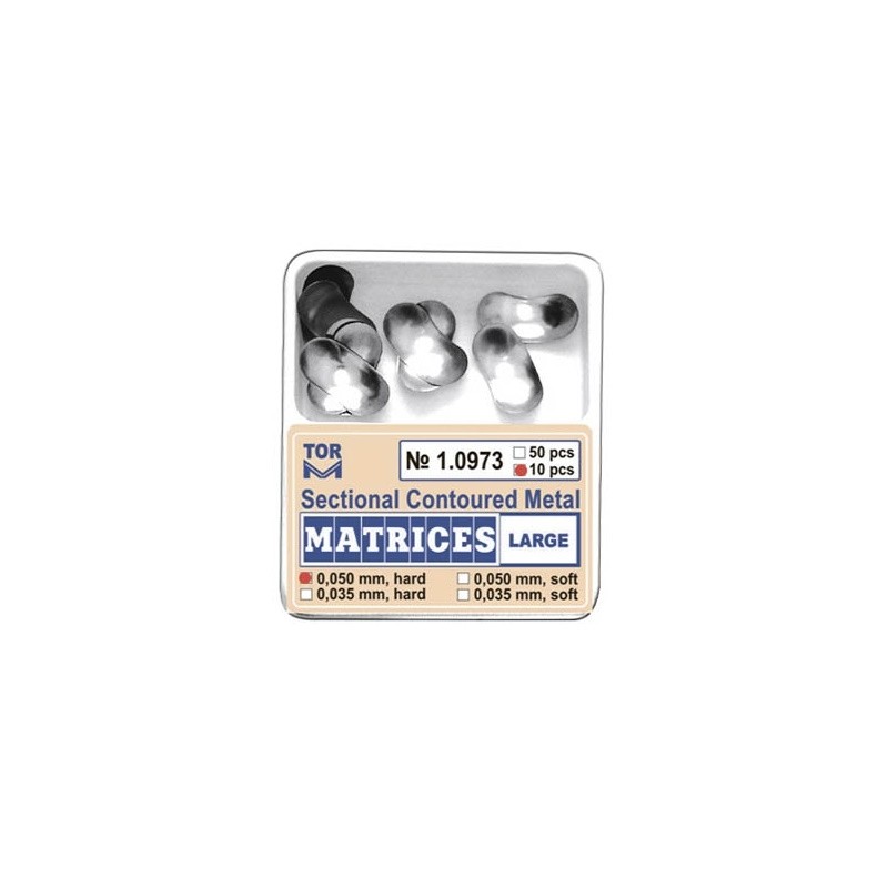 Matrici sectionate tip palodent 5mm Large 50buc 1.0973-50