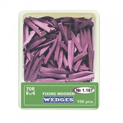 Pene lemn interdentare 100buc dure lungi mov 1.187