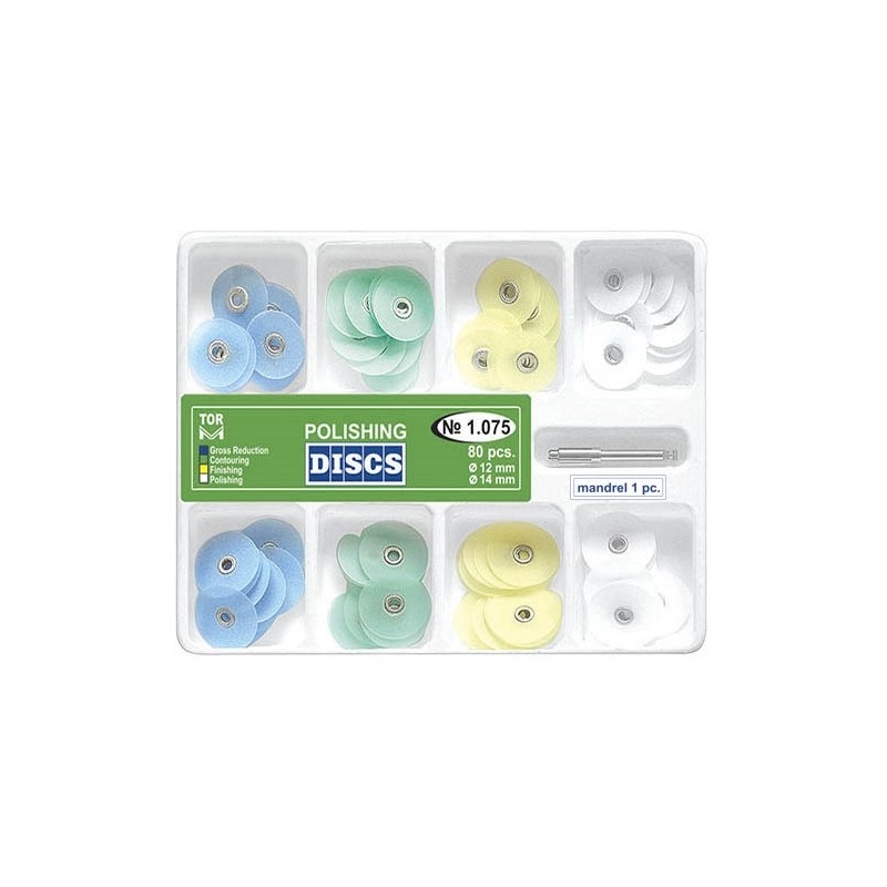 Kit universal 80 discuri finisat + mandrina TorVM