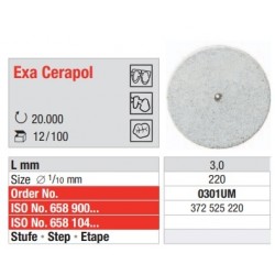 Polishers Exa Cerapol Gri - 100 buc.
