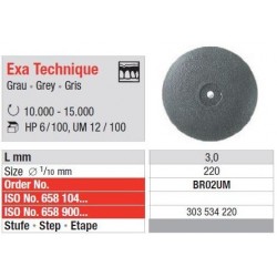 Polipanti Nemontati Acrilate Exa Technique Gri HP - 100 bucati