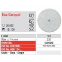 Polipanti Ceramica  Exa Cerapol Gri nemontate - 100 buc.