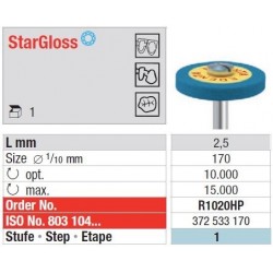 Freze StarGloss HP - blue - wheel  R102 0HP