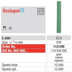Freze Occlupol StarTec green, coarse with diamond particles 1121 UM-10