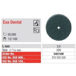 Polipanti Universali Nemontati Exa Dental Negri - 12 buc.