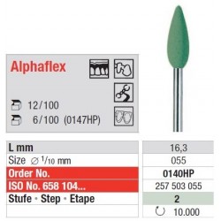 Polipanti Alphaflex montati - Pasul 2 : Verde - 100 buc.