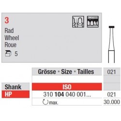 Freze Steel bur  3.1 4 006