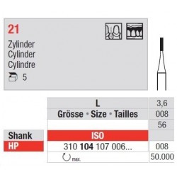 Freze Steel bur  21.1 4 008