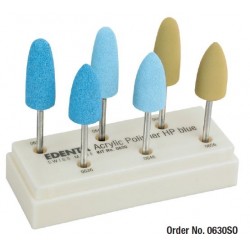 Acrylic Polisher HP blue Kit Edenta