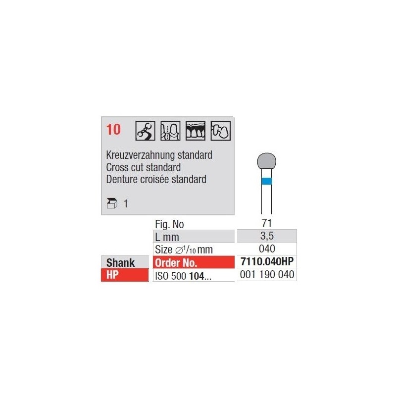 Freze TC Cutter Cut Standard 10