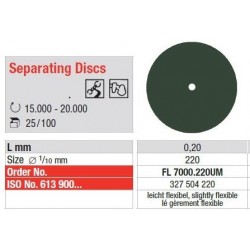 Discuri Separatoare Verzi - 100 buc.