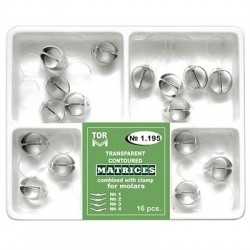 Kit matrici celuloid premolar kit 16buc 1.195