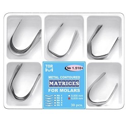 MATRICI METAL PREFORMATE MOLAR 30BUC KIT ASS 5MM