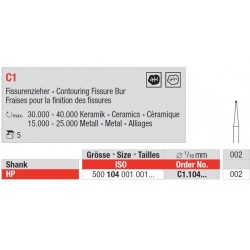 Freze TC Bur - HP round  C1.1 4 002