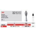 Freze Diamant cu cap Pointed Bud HP 368 - 3 buc. 