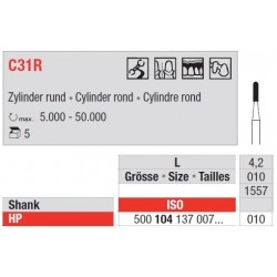 Freze TC Bur - cylinder round HP  C31R  104 010
