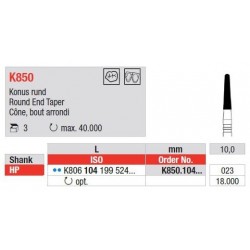 Freze K-Diamant Con cu cap Rotunjit HP K850 - 3 buc.