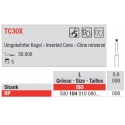 Freze TC Finishing instruments Inverted cone TC30 X 104 008