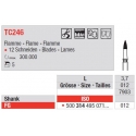 Freze TC Finishing instruments Flame TC24 6 314 009
