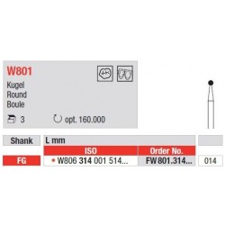 Freze WhiteTiger cu cap Rotund FG - 3 buc. 