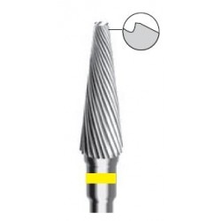 Freze Cone - chamfer ground section, left twist, flat end 2466 F 103 023