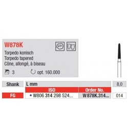 Freze WhiteTiger Torpedo Tapered FG - 3 buc. 