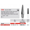 Freze Cone cutter plain cut Round end - HP short 2566  123 023