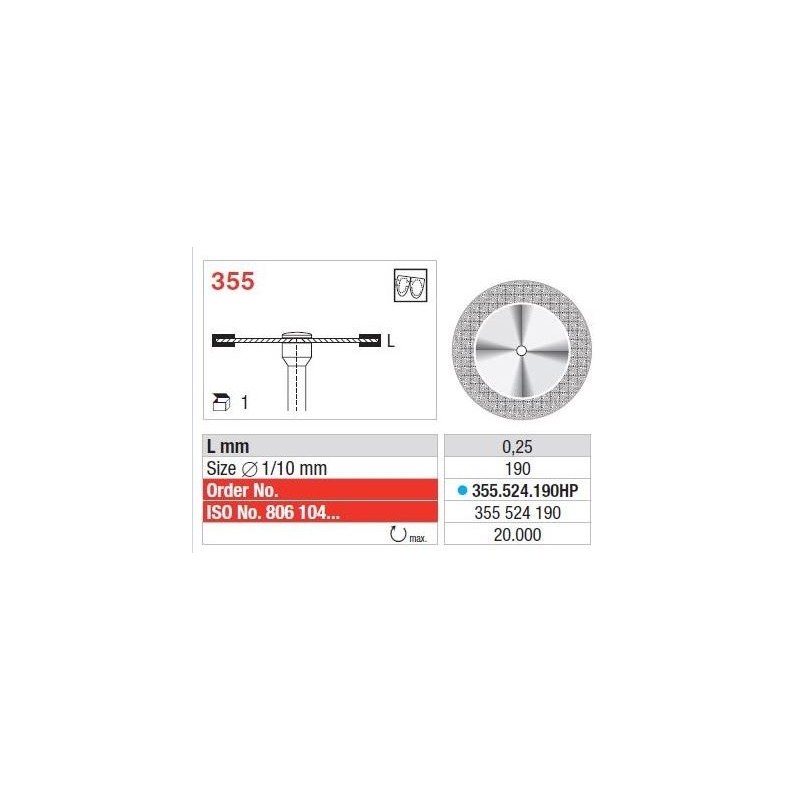 Disc Diamant Superflex HP 355 - 1 buc. 