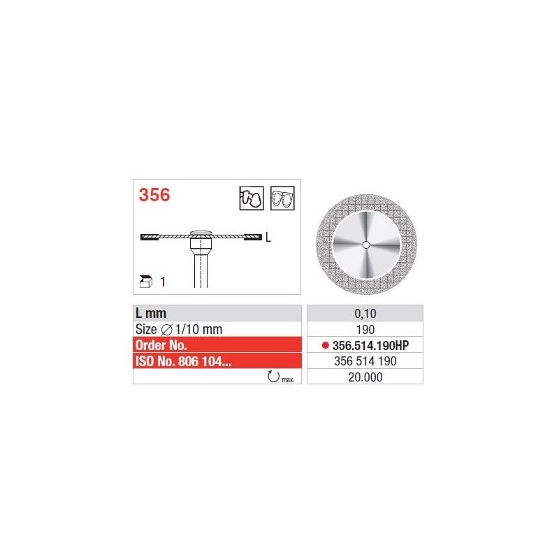 Disc Diamant Superflex HP 356 - 1 buc. 