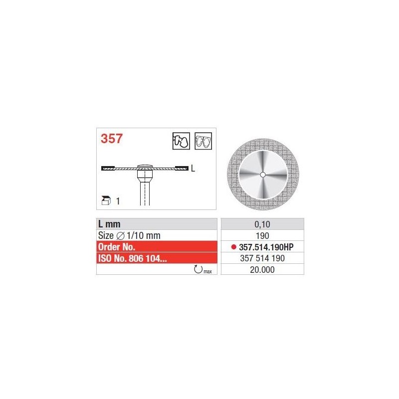 Disc Diamant Superflex HP 357 - 1 buc. 