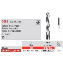 Freze Parallel wax cutter 3681 103HP