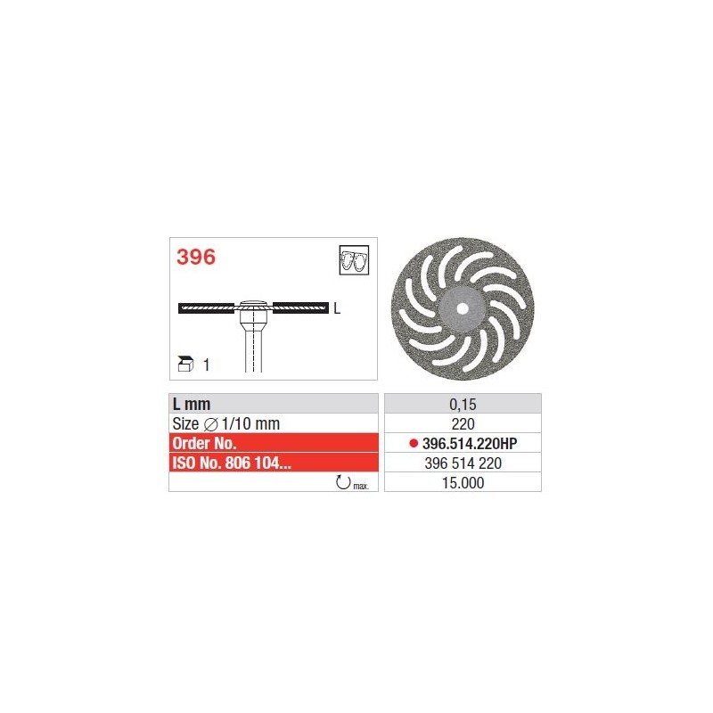 Disc Diamant Superflex HP 396 - 1 buc. 