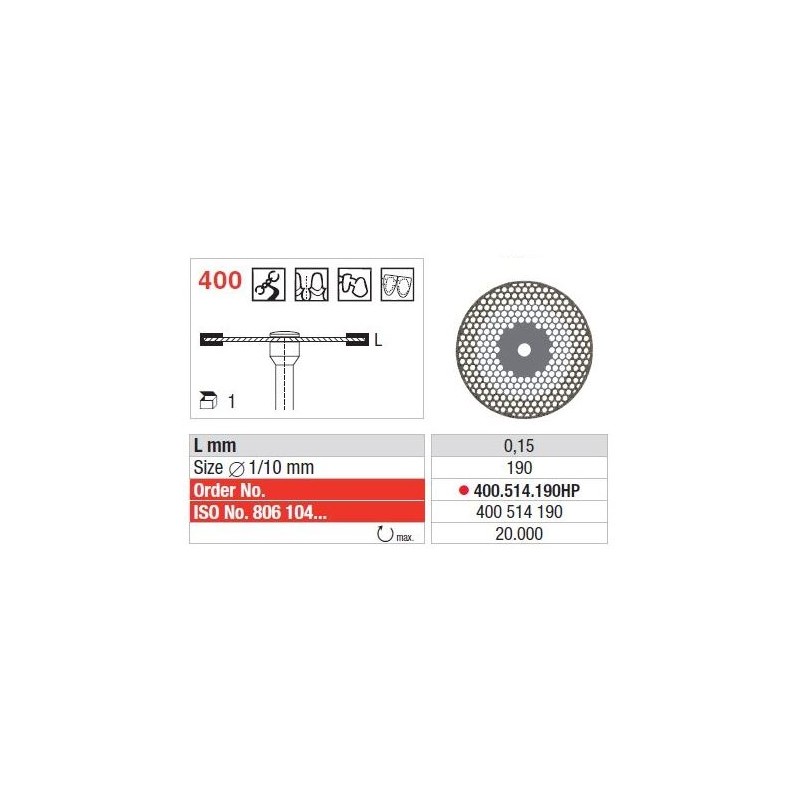 Disc Diamant Open-Meshed disc HP 400 - 1 buc. 