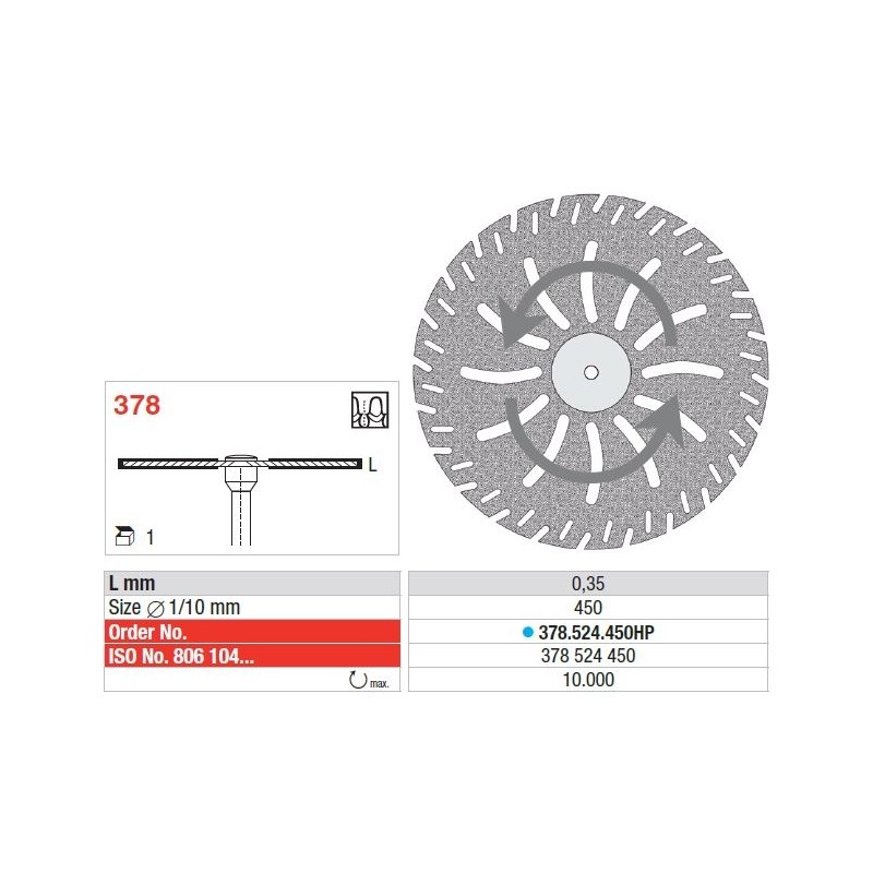 Disc Diamant HP 378 - 1 buc. 