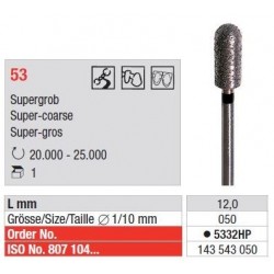 Freza Super-Aspra Diamante Sinterizate HP 53 - 1 buc.