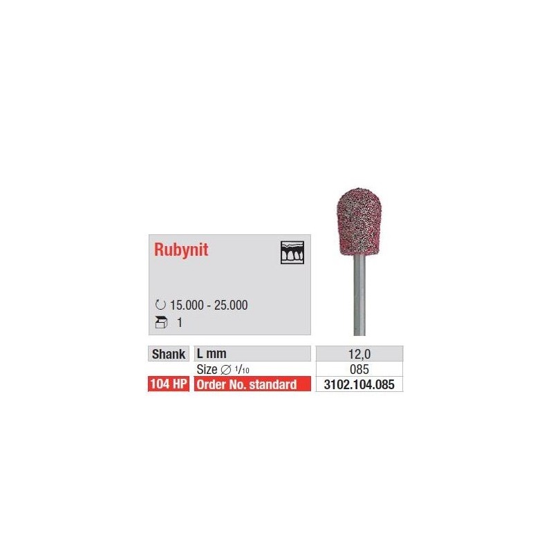 Freza Rubynit Standard - 1 buc. 