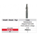 Freze Stepped Twist Drill/3mm shank  PIN0 214